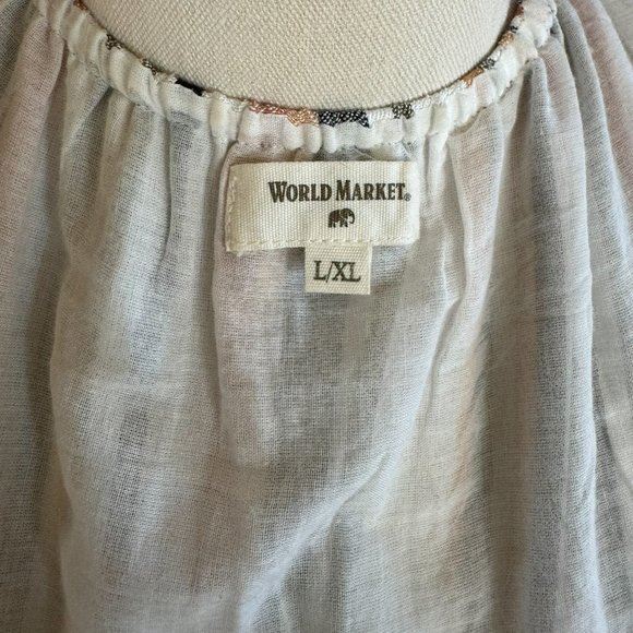 World Market Summer Maxi Dress  - L/XL - Picture 6 of 6